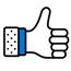 Online Icon 27 Blue